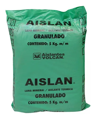 comprar Lana Mineral Granulada 5kg Aislantes Volcan Para Bosca