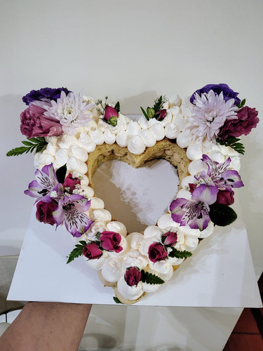 Torta Corazón, Torta De Cumpleaños, Torta De Boda