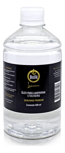 Fluido Tocheiros/lamparinas Velas Bistrot 500ml - Sem Aroma