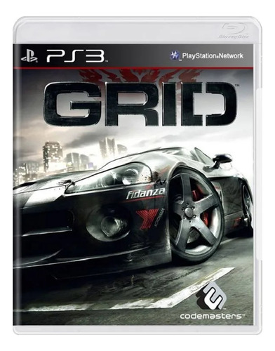 Grid Race Driver Standard Edition Game Ps3 Mídia Física Race (Recondicionado)