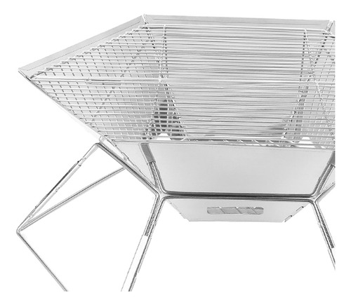 Parrilla Plegable Para Acampar, Soporte De Cocina Para