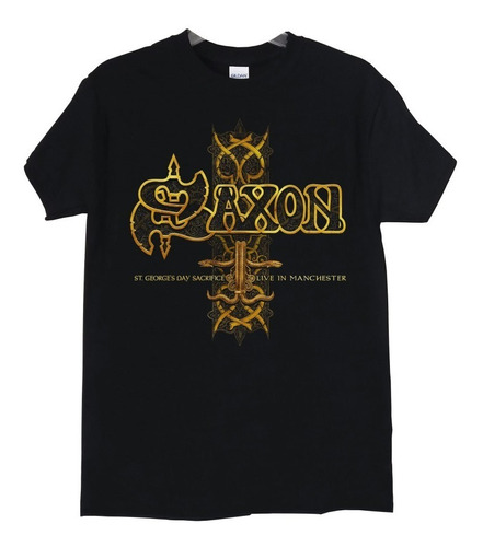 Polera Saxon Live In Manchester Metal Abominatron