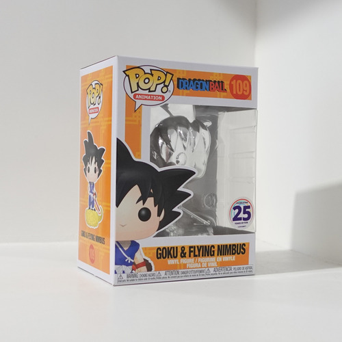 Funko Pop! Dragon Ball Z - Goku Y Nube Voladora 109 Chrome (Usado)