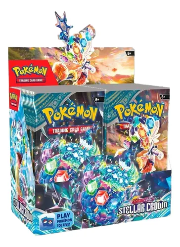 comprar Pokémon Tcg Scarlett Violet: Booster Box Stellar Crown Idioma Inglés Tinkaton