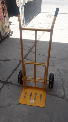 Imagen 2 de 6 de Zorra Carro Con Rueda Neumatica Carga 200 Kg Fmt Transportar