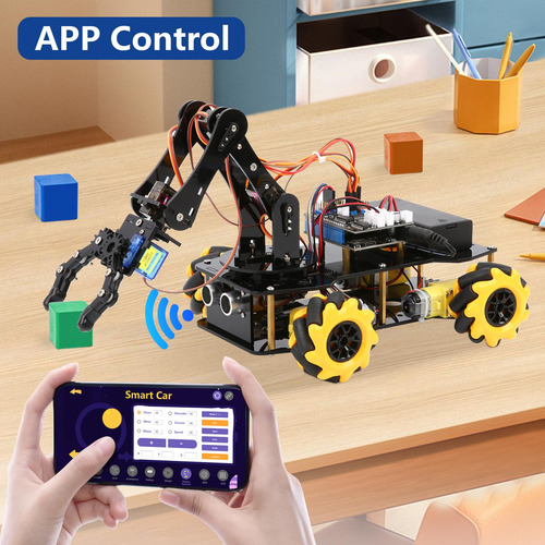 Kit De Coche Inteligente Esp32 Compatible Con Arduino Ide,