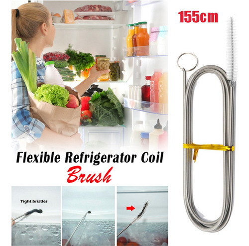 Escova De Limpeza De Orifícios De Geladeira Refrigerator Hol