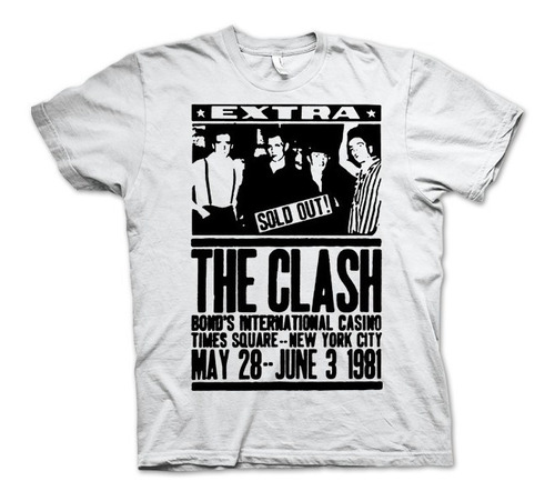 Playera De The Clash