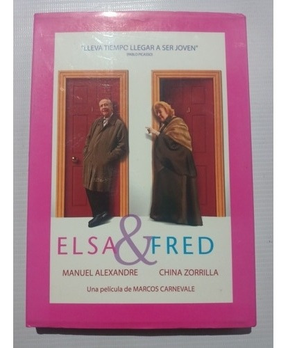 Dvd Elsa Y Fred Español Buen Estado Funda Cartón 