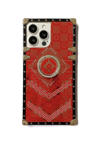 Funda Para iPhone Carcasa Celular Anticaida Case Con Anillo