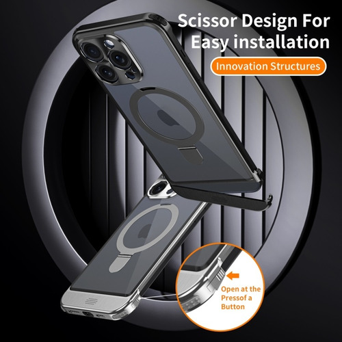 Funda Creativa Con Estructura De Tijeras Para iPhone 5/14/13