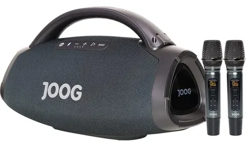 Caixa De Som Joog One Hi-fi -ip67 +2 Mic/s Fio 18h Bateria