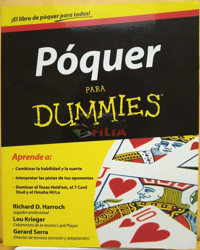 Póquer Para Dummies - Richard Harroch ; Lou Krieger (2011)