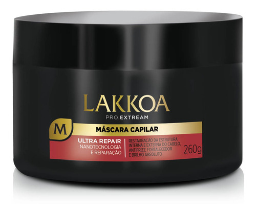 Imagem 1 de 1 de Mascara Reconstrução Ultra Repair Lakkoa 260g