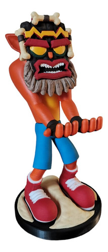 Combo Soportes Para Control O Celular Crash Bandicoot