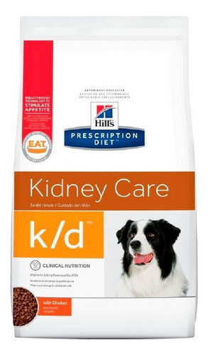 Hills Alimento K/d Kidney Care Dog 3.85 Kg  Pethome 