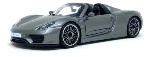 Miniatura De Porsche 918 Spyder Grafite 1:24 Burago 21076 Cor