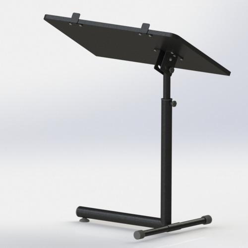 Mesa Ergonômica Para Notebook Com Giro E Altura Ajustavel In