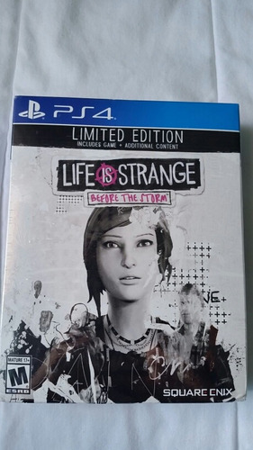 Life Is Strange Before The Storm Limited Edition.