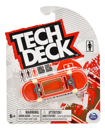 Tech Deck Bla Bac Photo Series Girl Roja Spin Master