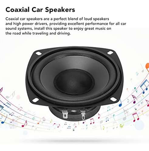 Altavoces De Audio Para Automóvil Gototop, 2 Piezas De 4 Pul