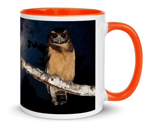 Imagem 5 de 7 de Caneca Personalizada Aves De Ubatuba (murucututu)