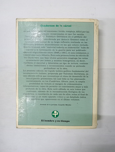 Cuadernos De La Cárcel Tomo 2 - Antonio Gramsci (Usado)
