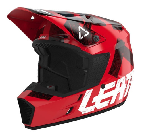 Casco Moto 3.5 V22 Rojo T-l 59-60 Cm Diseño Deportivo Tamaño del casco L