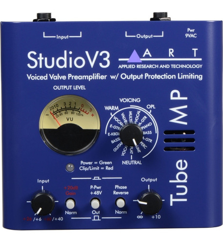 Art Tube Mp Studio V3 Preamplficador Valvular 1 Canal