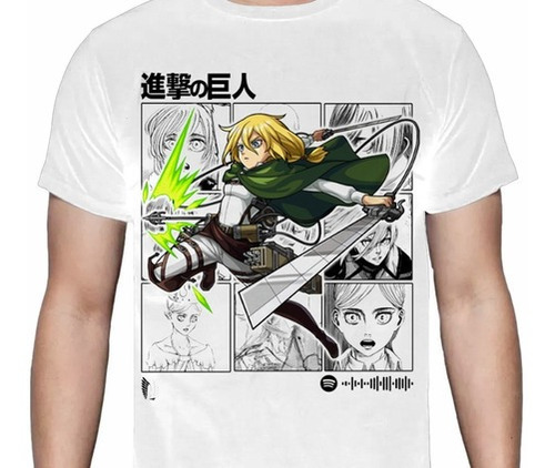 Shingeki No Kyojin - Attack Titan Historia - Polera Anime 