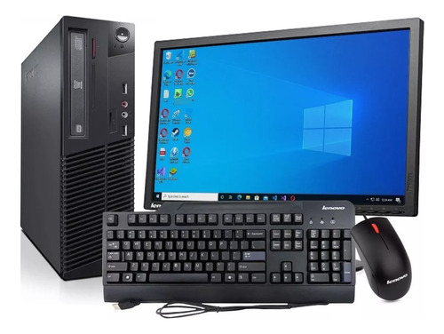 Computadora Completa 8gb Ram 500gb Hdd Amd Wifi Pc Economica (Reacondicionado)