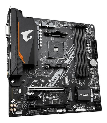 Placa Mae Gigabyte B550m Aorus Elite Rev 1.3 Amd Am4 Matx Dd