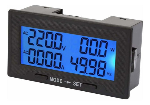 Multi Function Digital Display Ac -a In Voltage Meter