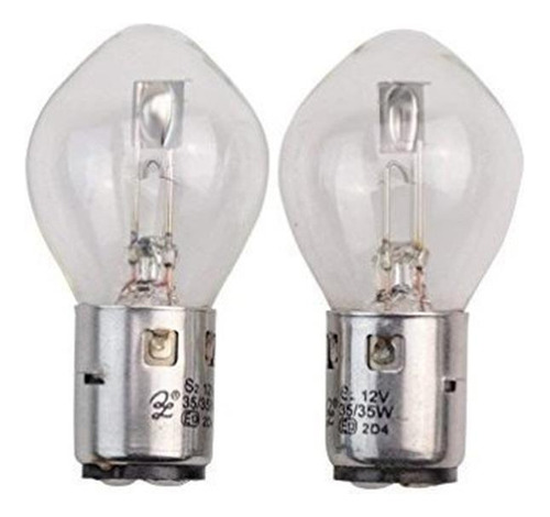 Bombilla Goofit 2 Piezas De 12v 35w Luz De 50cc 110cc 15