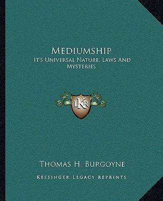 Libro Mediumship - Thomas H Burgoyne