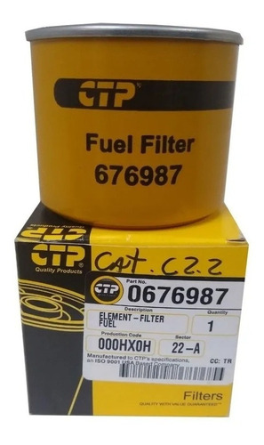 Filtro De Combustible Caterpillar 067-6987