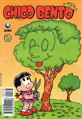 Chico Bento N° 177 - 36 Páginas - Em Português - Editora Globo - Formato 13 X 19 - Capa Mole - 1993 - Bonellihq Cx177 E23