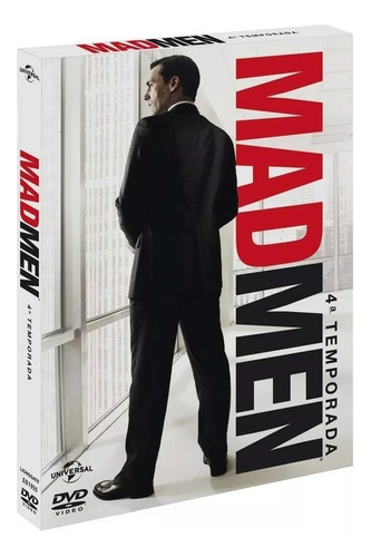 Dvd Box Med Men 4 Temporada Original Novo E Lacr