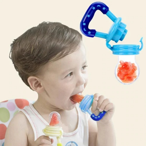 Kit 2 Chupetas Alimentadoras Introducao Alimentar Infantil