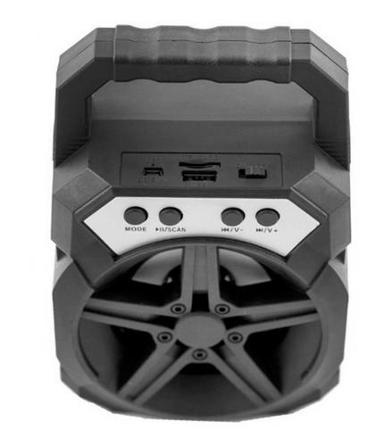 Mini Caixa Som Amplificada Rádio Fm Bluetooth Cnn521sp Black
