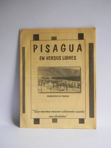 Pisagua En Versos Libres Dictadura Tortura G. Altamirano 