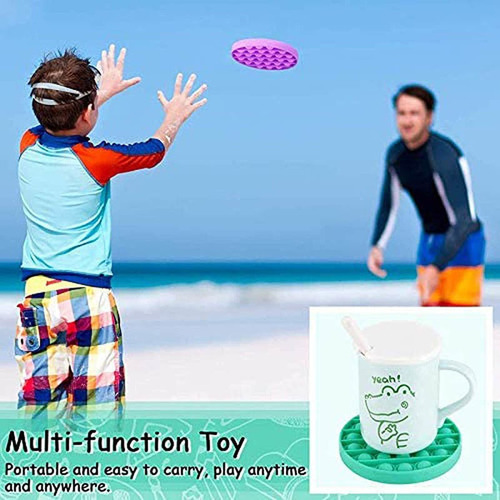 Juego Pop It Bubble Pop Pop Fidget Puzzle Sens Juego De 7 Pi