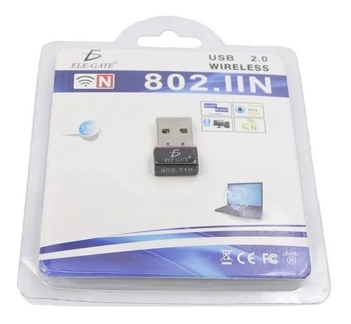 Antena Adaptador Usb Wifi Nano 100m 150mbps 802.11b/g/n