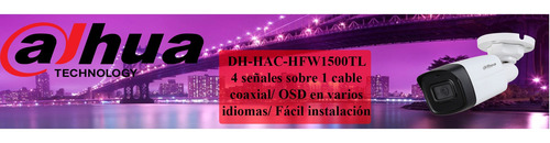 Dahua Hac-hfw1500tl-28 Camara Hdcvi Bullet 5mp Ir 40m Ip67