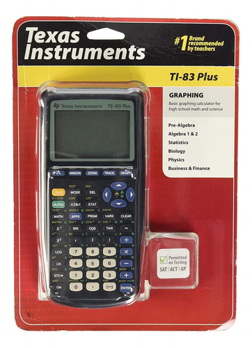 Calculadora Gráfica Texas Instruments Ti-83 Plus (renovada)