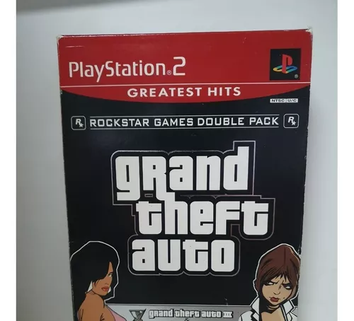 Gta Grand Theft Auto 3 E Vice City Double Pack Original Ps2