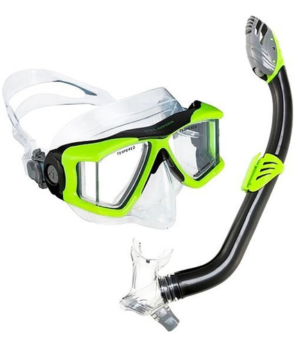 Kit Us Divers Máscara Y Snorkel Para Agua - *smartdrone