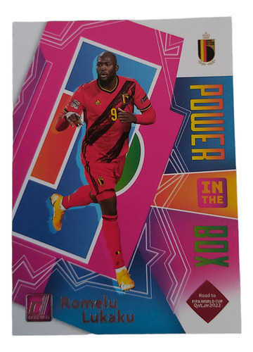 Carta Romelu Lukaku Power In The Box Donruss 2021