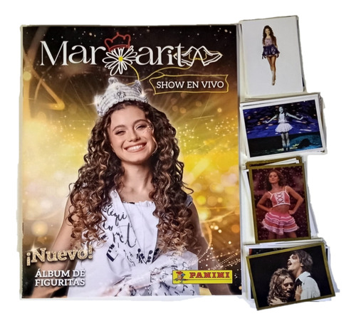 Álbum Margarita Show En Vivo + 50 Figuritas Sin Repetir