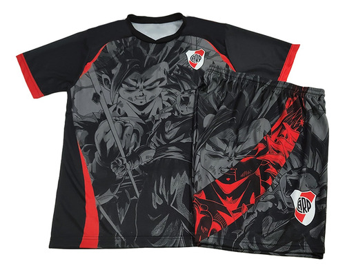 Conjunto River Plate Edicion Dragon Ball Z Gohan Anime Dbz
